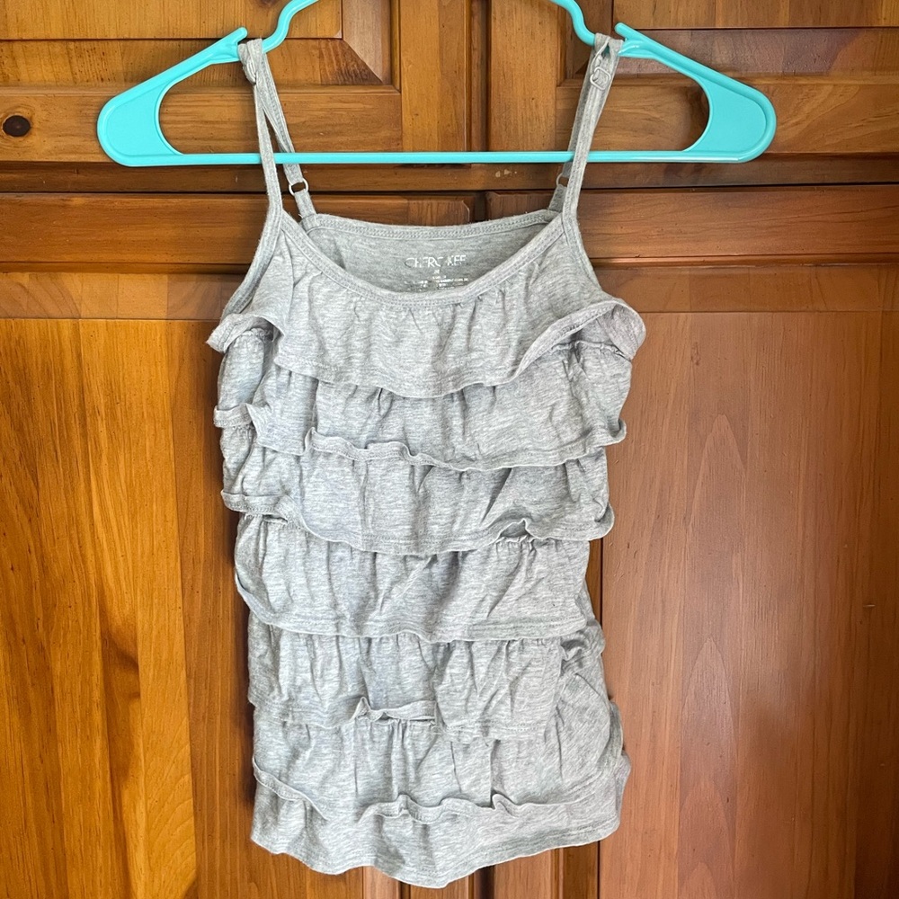 Girls’ Cherokee Ruffles Tank